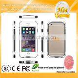 5.5 Inch Mobile Phone Case for IPhone 6 6S 6 Plus Waterproof Case Shockproof With Touched Fingerprint Recognition