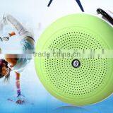 Promotion Gift Mini Portable Round Shape Bluetooth Speaker With Carabiner thumbnail-1