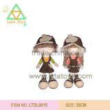 Cute Plush Dolls Boy And Girl thumbnail-1