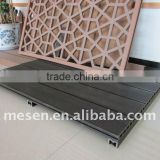 Plastic wood composite, archaize wpc folding screen