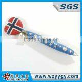 National Flag Shape Swing Soft Pvc Pen thumbnail-1