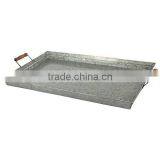 Rectangle Tray, Large, Metal Color thumbnail-1