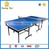 Easy Folding Table Tennis Table With Wheel Ping Pong Table Outdoor School Gym Equipment thumbnail-6