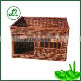 Handicrafted Wicker Pet Bed thumbnail-1