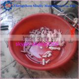 Stainless steel automatic Chicken paw cutting machine with working table