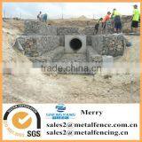 1.5mX0.5mX0.5m Welded Galfan Galvanized Zn Curved Gabion Box Protecting Against River Erosion Stone Gabion Basket Wall