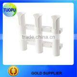 Tuopu Fishing Rod Holder White Fishing Rod Holder Plastic 3 Way Rod Holder thumbnail-3