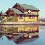 beautiful design wood house wooden log villa for sale