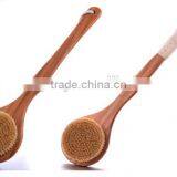 Bamboo Handle Bristle Bath Brush thumbnail-1