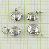 925 Solid Sterling Silver Beads Skate Charm Fashion 12 * 10mm