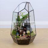 Micro Landscape Plant Glass Greenhouse Clear Geometric Terrarium thumbnail-1