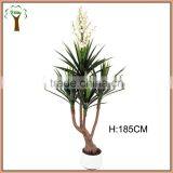 Artificial Flowering Yucca Tree for Indoor Decoration thumbnail-1