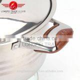 2016 Large Stainless Steel Bright Color Cookware Set Stainless Steel Soup Pot thumbnail-3