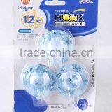 3PC Powerful Sticking Fabric Hook With Sequins/plastic Hook thumbnail-3