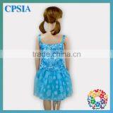 2014 Fairy Winter One Piece Baby Girls Party Wear Dress thumbnail-4