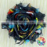 New Styles! Hot-sales Handmade Kids Shabby Flowers With Clip !girl Hair Flower Clips ! Cute Hair Flower Clips for Kids thumbnail-2