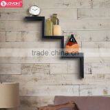 Wood Floating Shelf Home Wall Decor Wholesale Shelving Solution Ladder Type Shaped Wall Shelf thumbnail-1