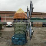 Outdoor Fiberglass Big Pinwheel Sculpture thumbnail-4