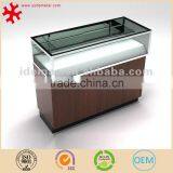 OEM Retail Store Jewelry Wood and Glass Display Showcase