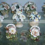 Porcelain Flower Basket 99126 thumbnail-1