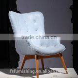 YYA039 Nordic Wood Armchair Meeting Chair Leisure Chair/Nordic Furniture/simple Japanese Style Oak Solid Wood Dining Chair thumbnail-2