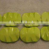 16 Inches 30-40mm Carved Turquoise Beads thumbnail-1