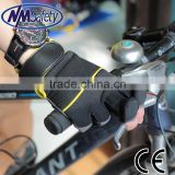 NMSAFETY fashion motor bike cool glove/cycling gloves/sport gloves using diving cloth