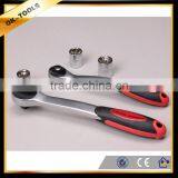 OK-tools, 72T, Round-type Head, 40cr+crmo Material, PP+TRP Handle, Good Quality Ratchet Handle thumbnail-1