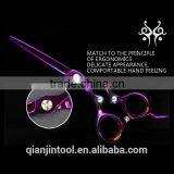 QJ-JC125 Beauty Coating Titanize Scissors With Stainless Steel Hair Scissors thumbnail-5