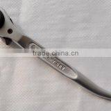 Short Tail Thin Ratchet Socket Wrench Bent Spanner thumbnail-6