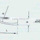 GB5245-85 And YS/T79-1994 Standard Welding Blade--For End Cutter and Key Way Cutter