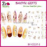 Hogift Hot Selling Flower Nail Sticker,3D/Water Printing Japan Fashion Nail Art Decals thumbnail-4