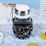 L00052 2017 High Quality Stylish Design Custom Penguin Shape Pyrex Heat-Resistant Clear Glasses Bottles thumbnail-3