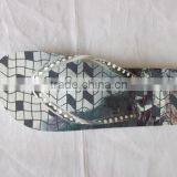 EVA PE Colorful Printed Fashion Men Lady Flip Flop Beach Sandals Sandle Slipper thumbnail-1