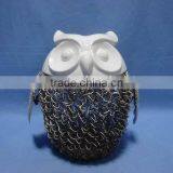 Owl Decorations Porcelain With Iron XMAS Decorations thumbnail-1
