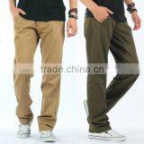 Custom Big Size 100% Cotton Work Trousers Loose Mens Khaki Drill Cargo Work Pants thumbnail-1