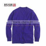 New Style Kintted V-Neck Collar 12GG Cardigan Fashion thumbnail-2