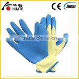 13G Polyester Green Latex Coating Tough Gardening Gloves thumbnail-2