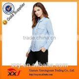 Long Sleeve Plaid Fashion Shirt for Women Cheap Wholease thumbnail-3