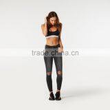 Grey Repaired New Jeans Women thumbnail-2