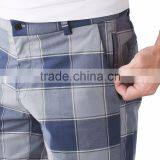 Soft Cotton Plaid Cool Man Summer Shorts thumbnail-3