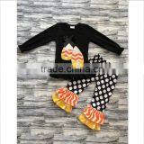 Remake Halloween Candy Cotton Ruffle Pants Boutique Outfit thumbnail-1
