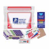 USA Made Marathon Kit - Has a Blistex, Sunscreen, Muscle Jel Packets, Blister Cover, Bandage Stripes and Comes With Your Logo thumbnail-1