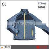 Fashion Warm Comfort Melange Fabric Stitching Knitted Jacket for Men thumbnail-1