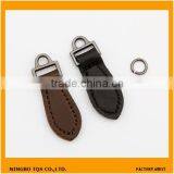 2015 New Mold Leather Zipper Pullers For Garments thumbnail-1
