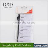 China Wholesale Cuetom Design Garment Clothing Labels With Pen thumbnail-1