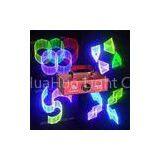 110V 50 / 60HZ 500mW Green Disco Laser Lighting for Party, Homes With Micro Step Motor thumbnail-1