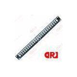 Metal 24 Port Blank Rj45 Rack Mount Patch Panel Fit for Cat5e Cat6 Keystone Jack