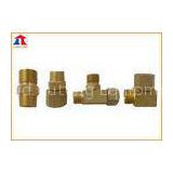 Brass Piping Fitting Pipeline Accessories Copper Big Tee Joint For Control Panel