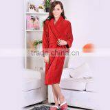 100% Cotton Plain Dyed Terry Velour Robes thumbnail-3